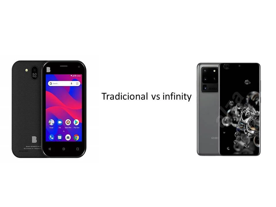 pantalla Tradicional-vs-infinity