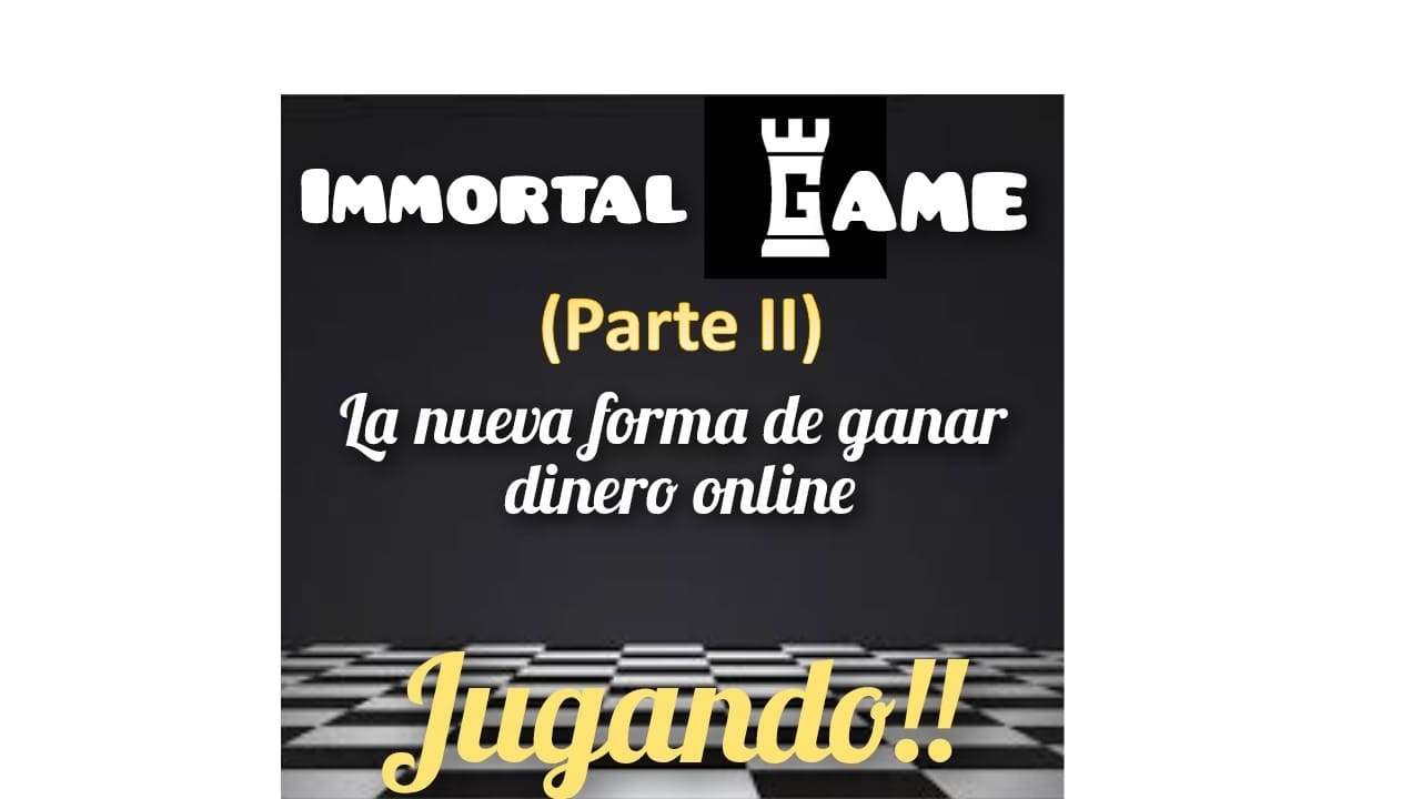 immortal game afiche