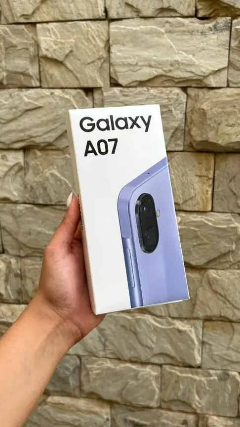 samsung a07 real en caja