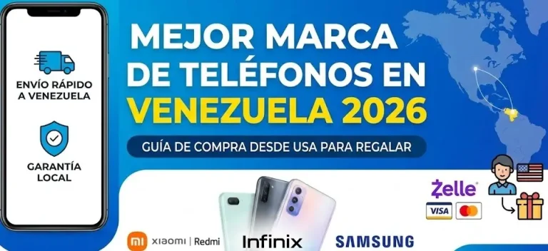 Cuál es la mejor marca de teléfonos en Venezuela (Guía de compra 2026)