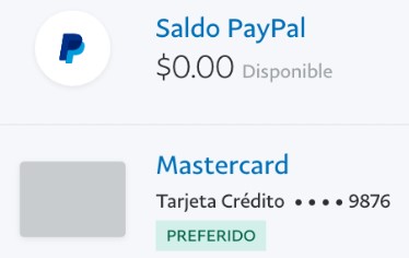 opcion de saldo o tarjeta dentro de paypal opcion de saldo o tarjeta dentro de paypal