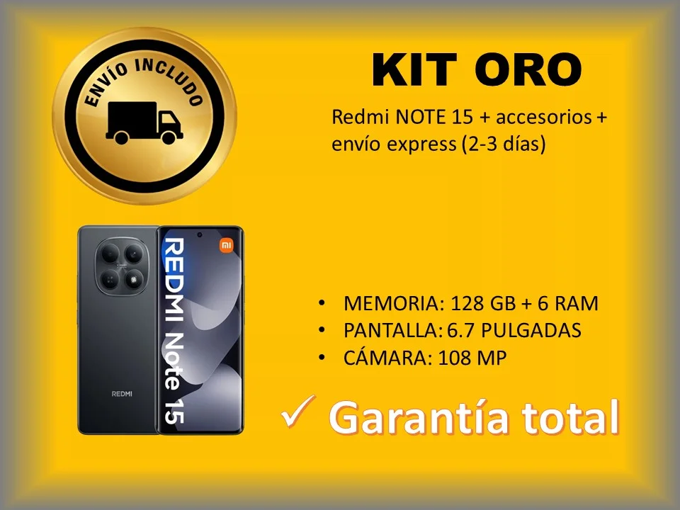 kit oro Redmi NOTE 15